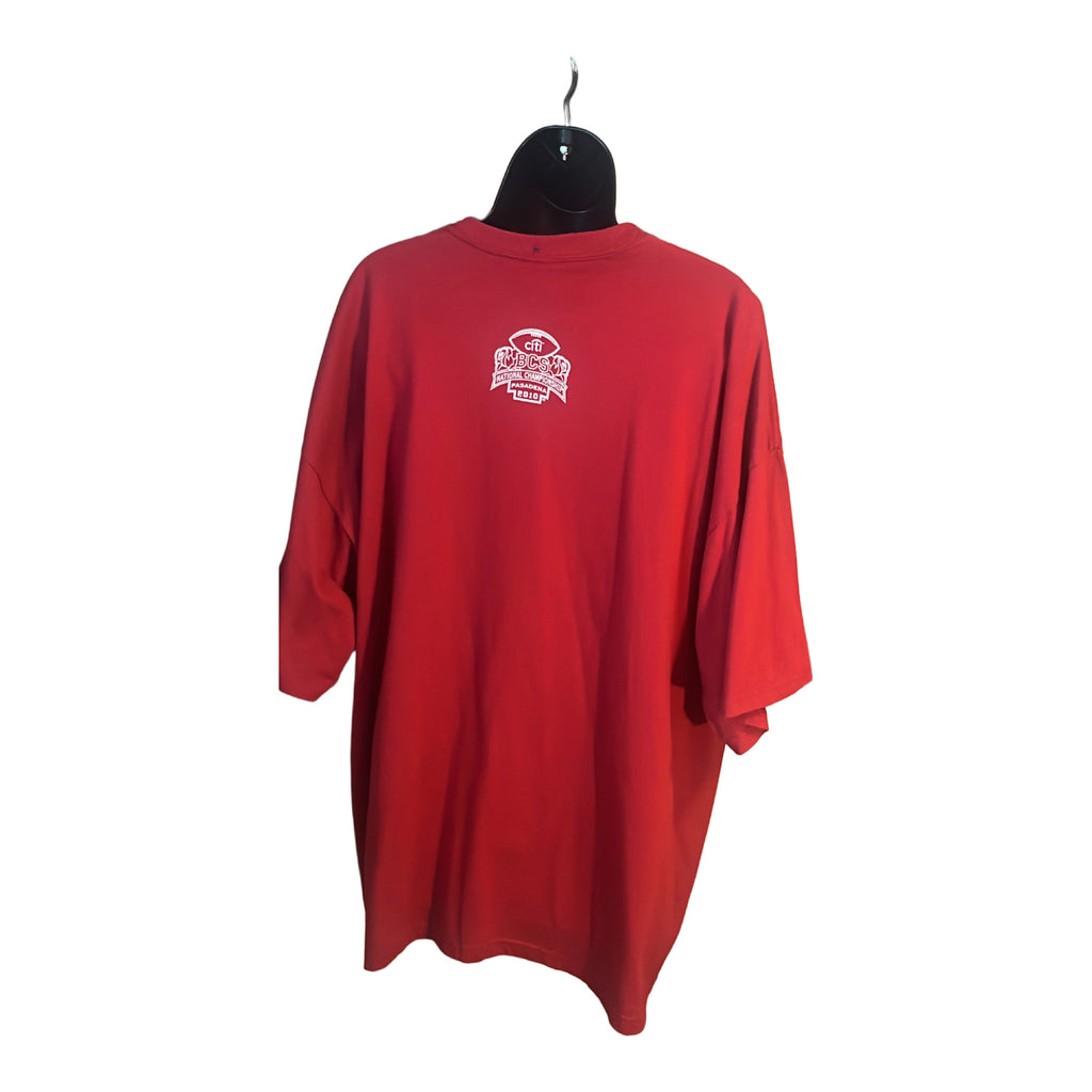 2010 BCS Crimson Tide National Championship T-Shirt Pasadena Gildan Brand Size 2XL