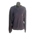 Vintage Tommy Hilfiger Men's Navy Blue Crewneck Sweater Size Large